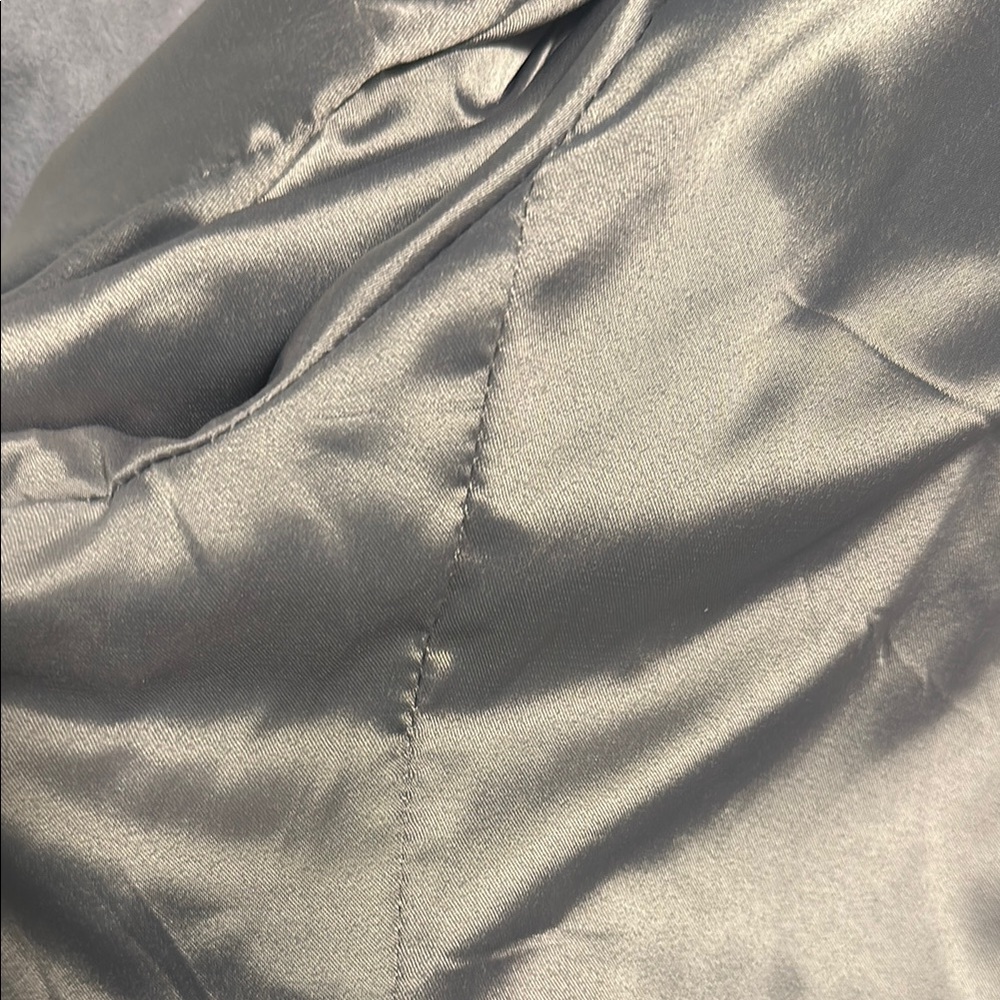 BLANK NYC | Women's Gray Suede Biker/Moto Jacket - Picture 5 of 5